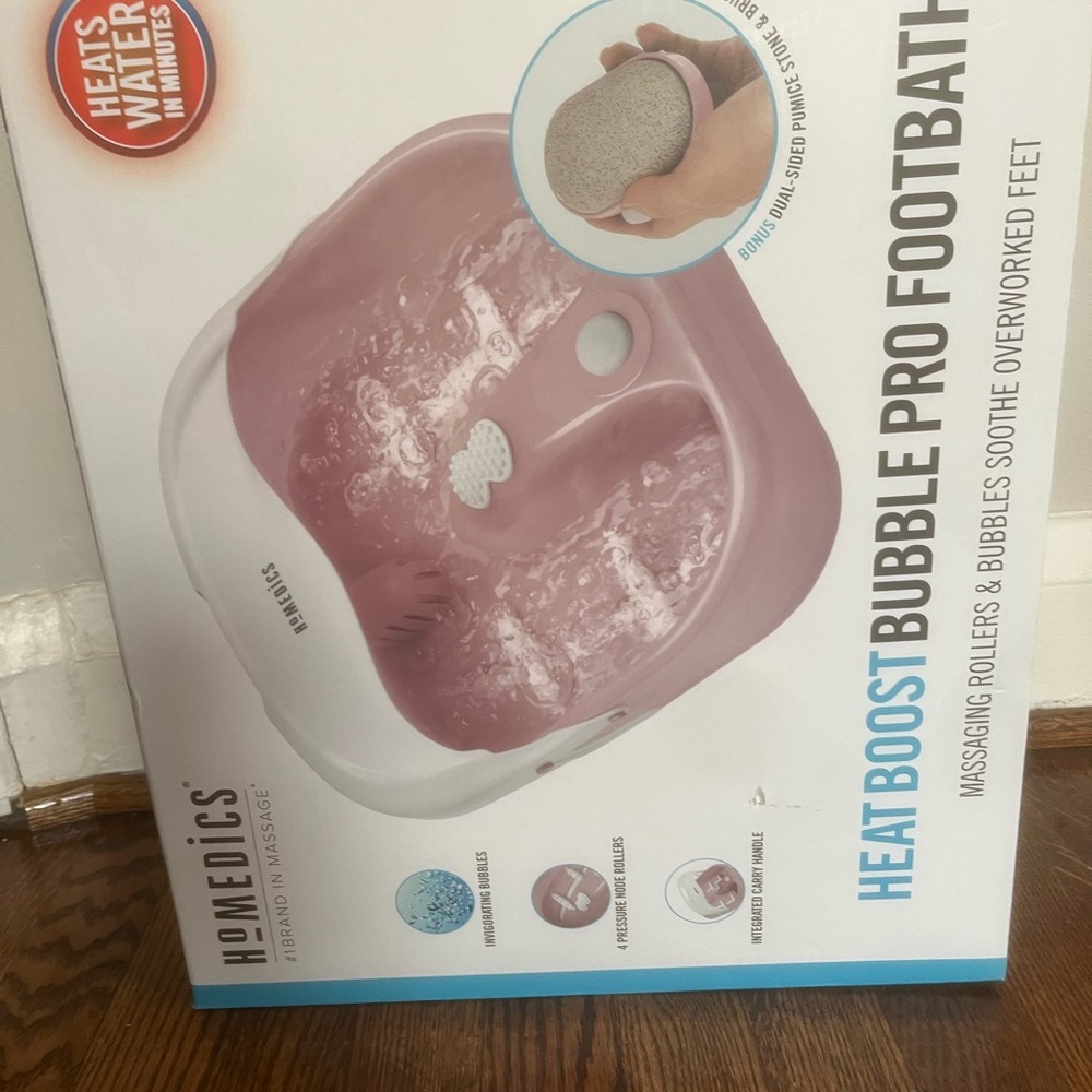 Brand new footbath
